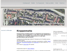 Tablet Screenshot of kroppanmarka.no